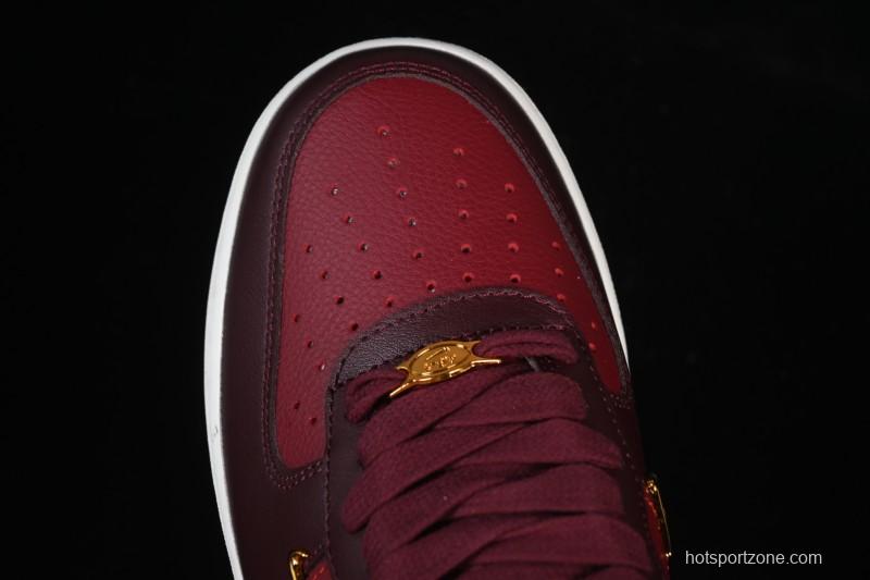 Nike Air Force 1'07 Low Casual Sneakers with Full-Length Air Cushion - IR0485-611