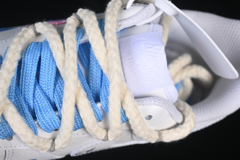 Nike Air Force 1'07 Low Libra Hand-Painted Zodiac Series Low-Top Casual Sneakers - 9231023