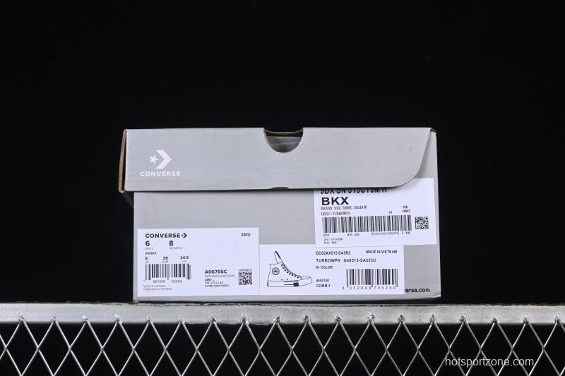 Rick Owens Drkshdw Converse Chuck 70 High Top Platform Canvas Sneakers - A06755C