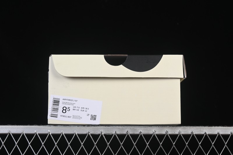 Nike Air Force 1'07 Low Gucci Collaboration White Light Brown Low-Top Casual Sneakers - YF9511-807