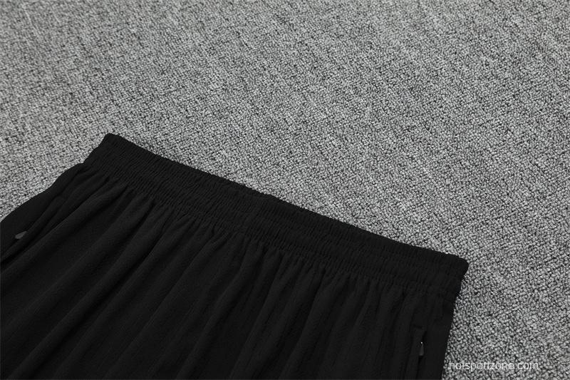 Player Version 25/26 Brazil Orange Half Zipper Jacket+Long Pants