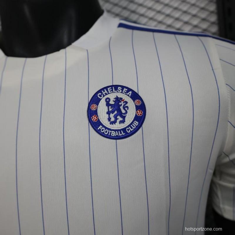 Player Version 25/26 Chelsea White Adidas Original Casual Jersey