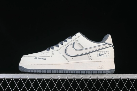 Nike Air Force 1 '07 Low Casual Sneakers with Full-Length Air Cushion - JP8028-014