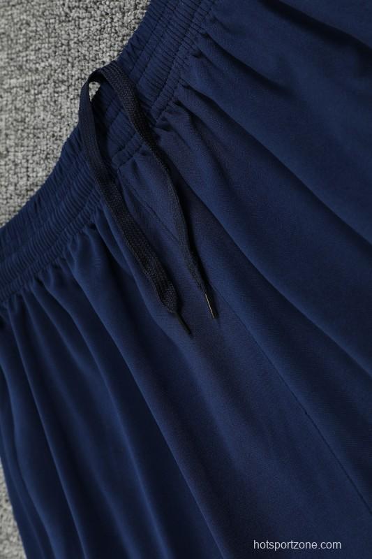 25/26 PSG Red/Blue Vest Jersey+Shorts