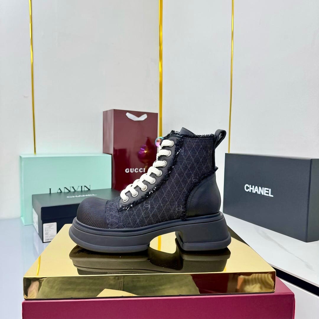 Chanel 2025/SS Short Boots Essential Autumn Winter Fashion Item - LY00380