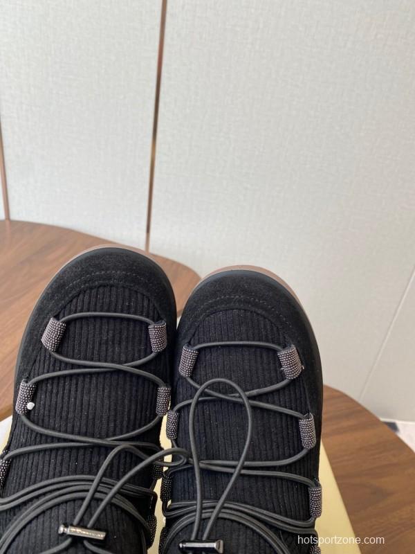 Brunello Cucinelli Open Walk Ankle Boot Winter Snow Boots - AS00410