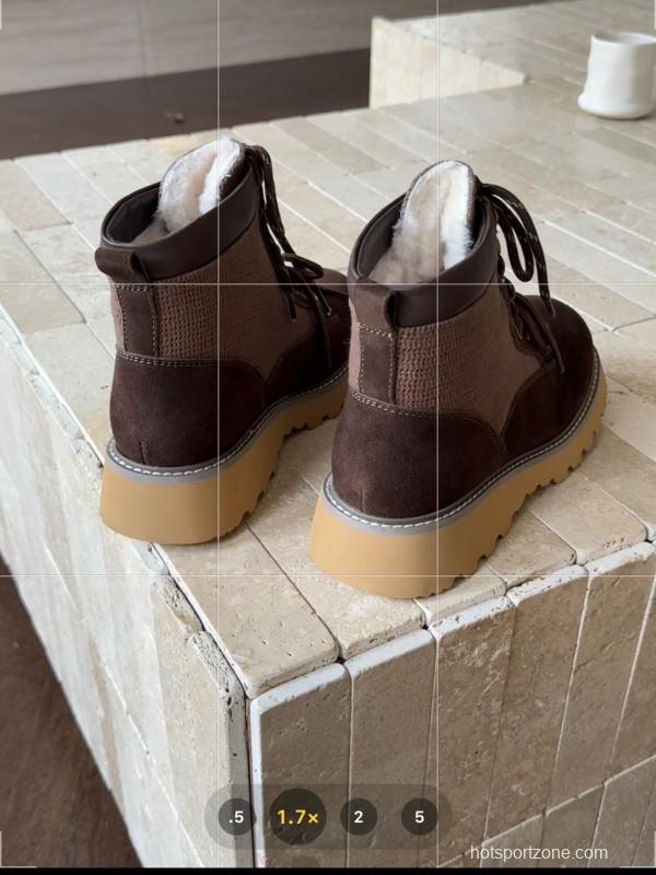 Agoge Autumn Winter New British Style Ankle Boots Martin Boots - KFY00