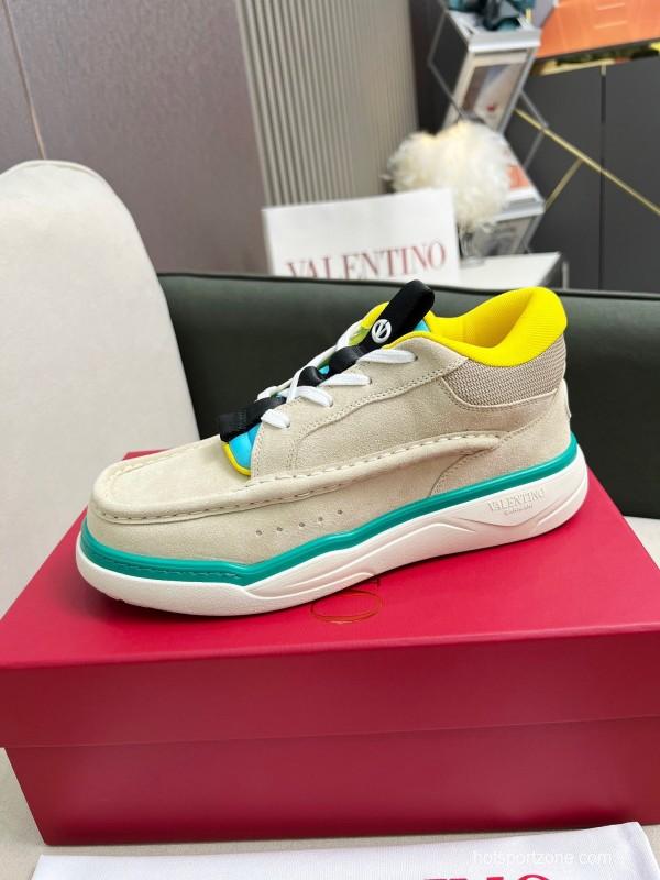 Valentino RUNBOOT Mid-Top Sneakers with Urban Casual Design - AS00380