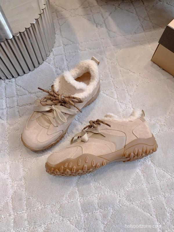 UGG 2025/SS Wool Warm Platform Casual Shoes - AS00291