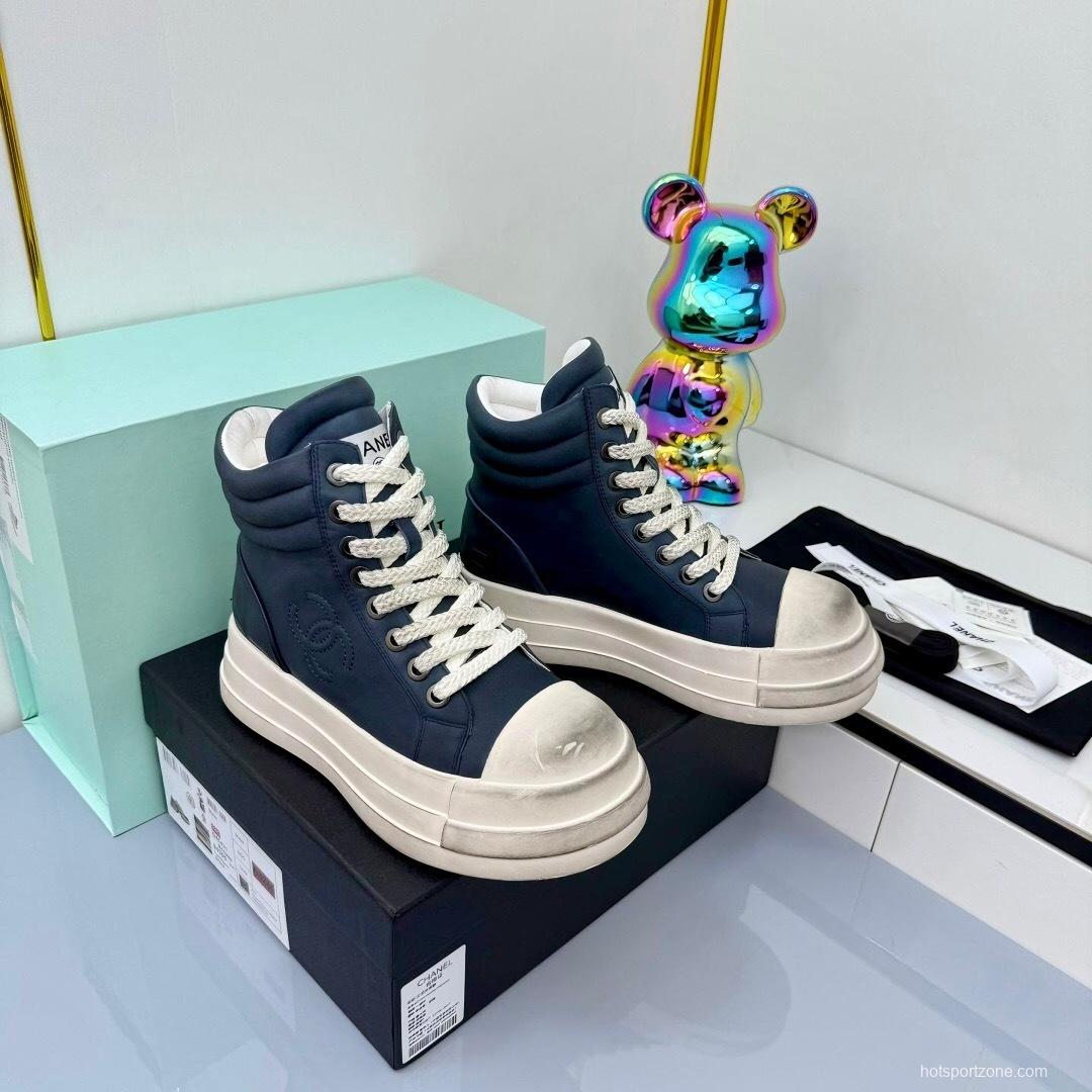 Chanel 2025 SS Short Boots Essential Autumn Winter Heavy Duty Style - LY00400