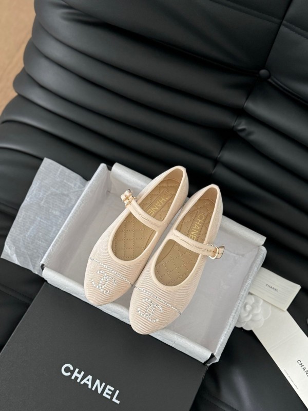 Chanel 2025 SS Runway Mary Jane Flats - LY00300