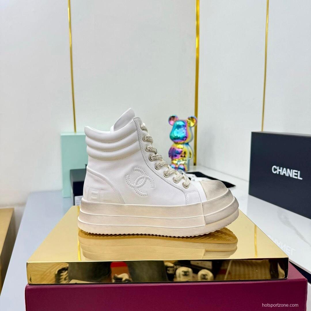 Chanel 2025 SS Short Boots Essential Autumn Winter Heavy Duty Style - LY00400