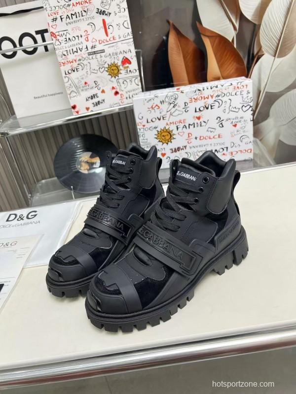 D&G 2025 SS Platform Derby Casual Shoes - AS00390