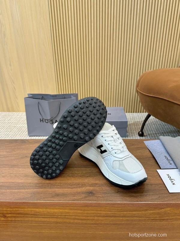 Hogan H-STRIPES Series Couple Thick Sole Dad Shoes Casual Sneakers - LY00370/LY00380