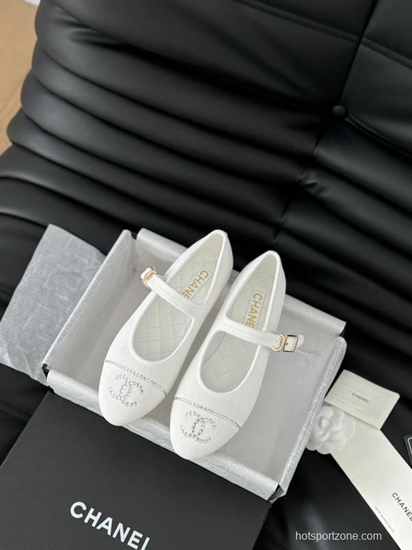 Chanel 2025 SS Runway Mary Jane Flats - LY00300