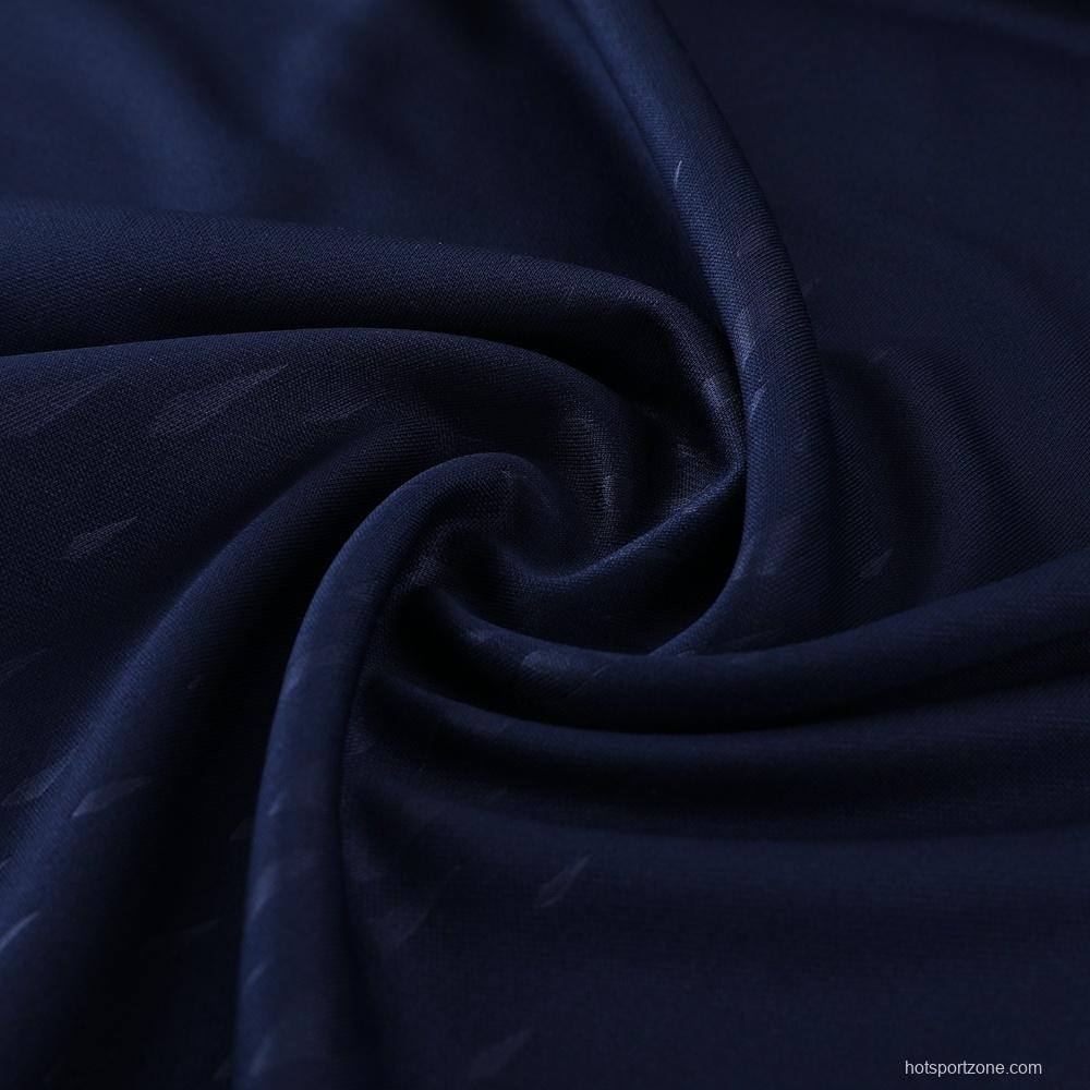 23/24 Argentina Royal Blue S-2XL Half Zipper Jacket+Long Pants