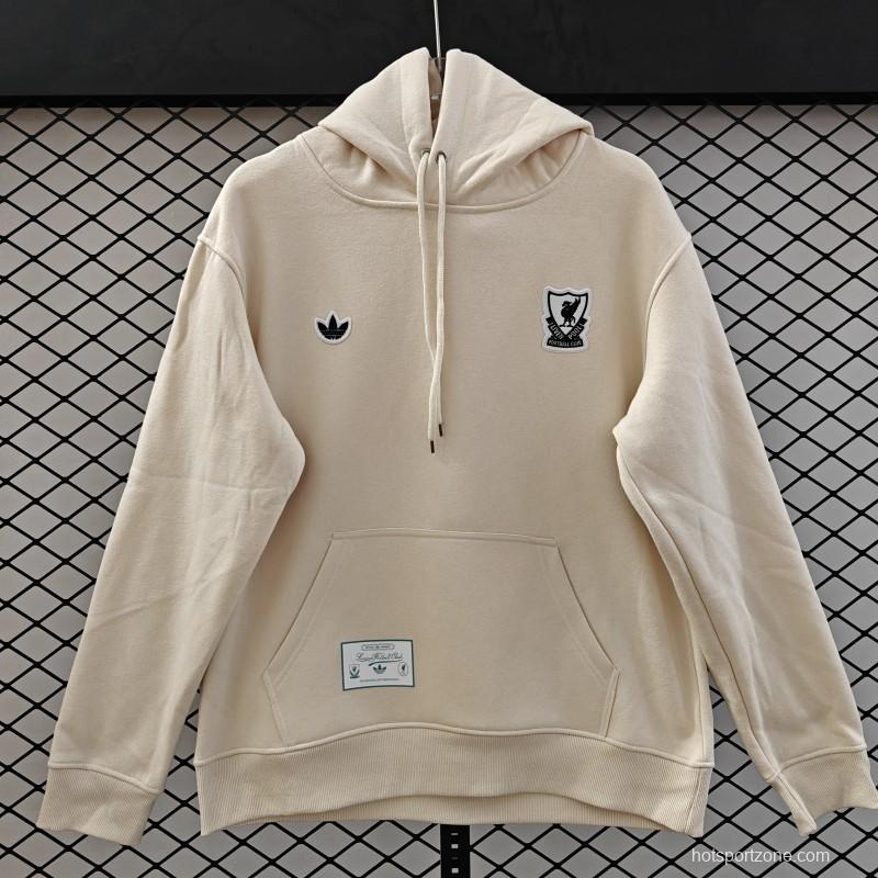 25/26 Liverpool Embroidered LogoHoodie 7 Colors