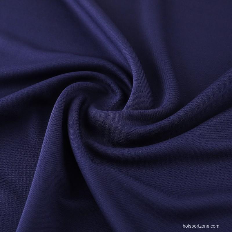 2025 England Purple Short Sleeve+Soccer Shorts