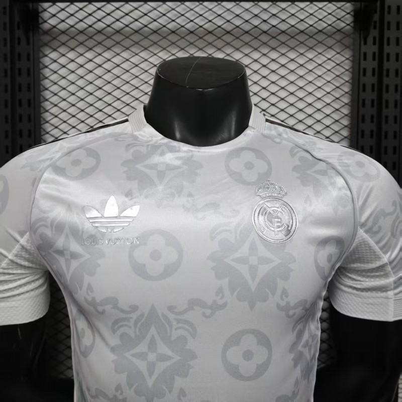 25/26 Player Version  Real Madrid Special Edition White Jersey