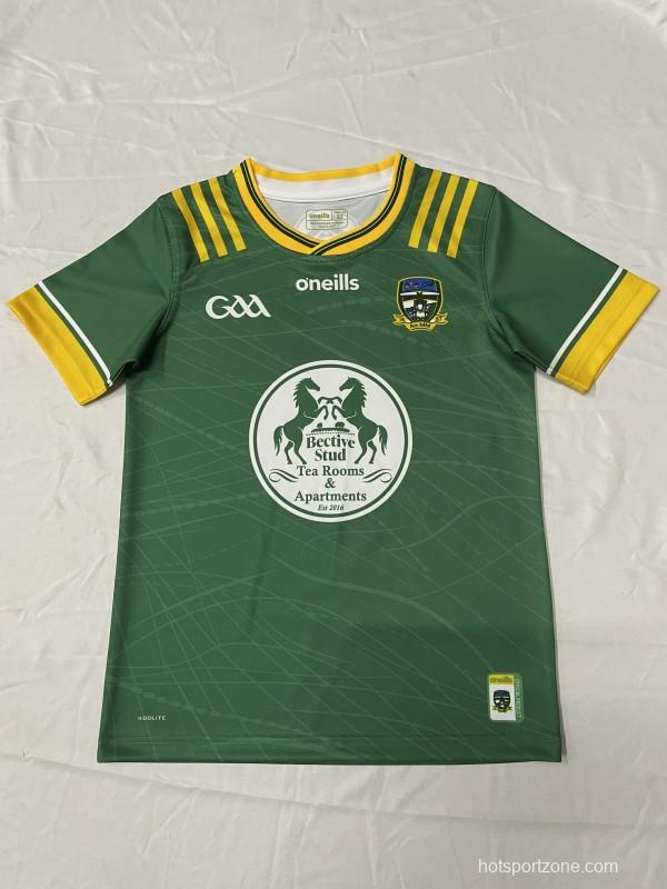 25/26 Kids Meath GAA Green and Gold Home Jerse
