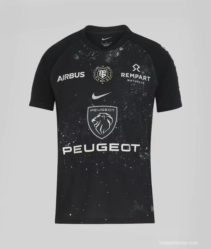 25/26 Toulouse Black with Galaxy Splatter Jersey
