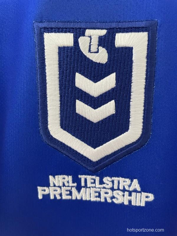 25/26 Canberra Raiders White with Blue, Green and Gold Stripes Jersey