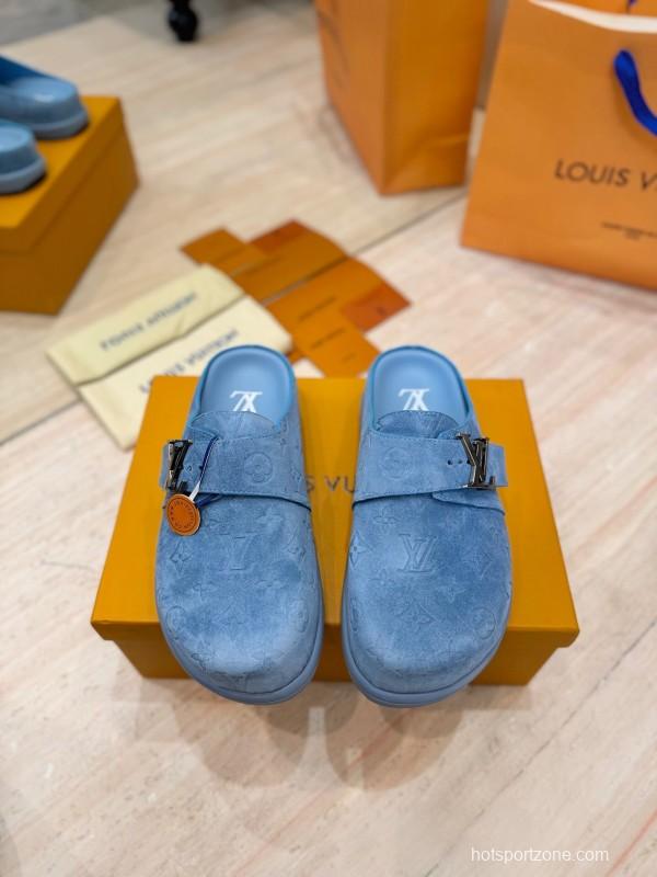 Louis Vuitton Monogram Sandals Spring Summer 2025 Collection Couple Lazy Style - KFY00291