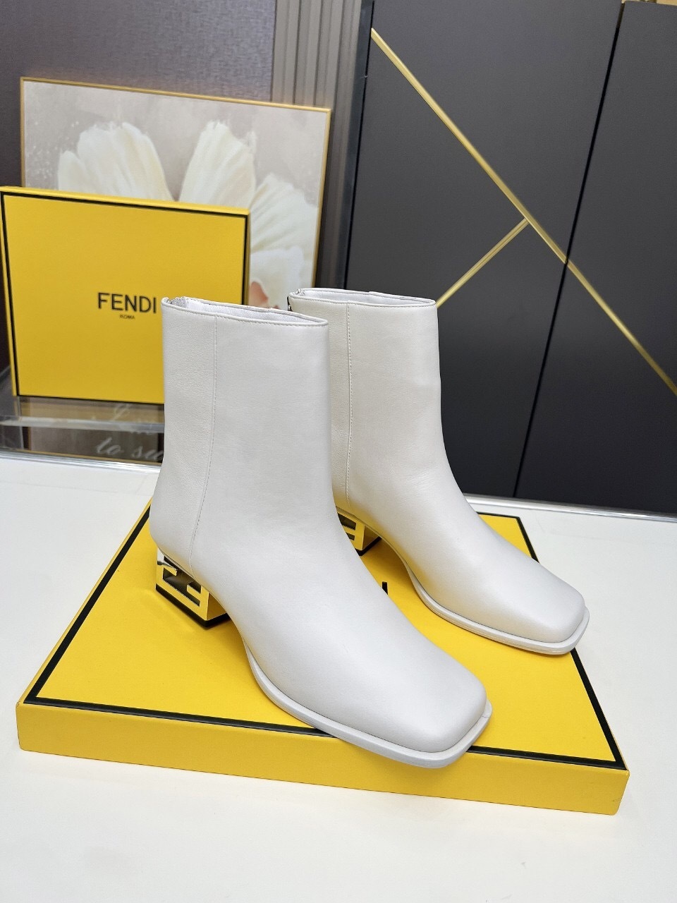 Fendi 2025 SS Ankle Boots - LY00370