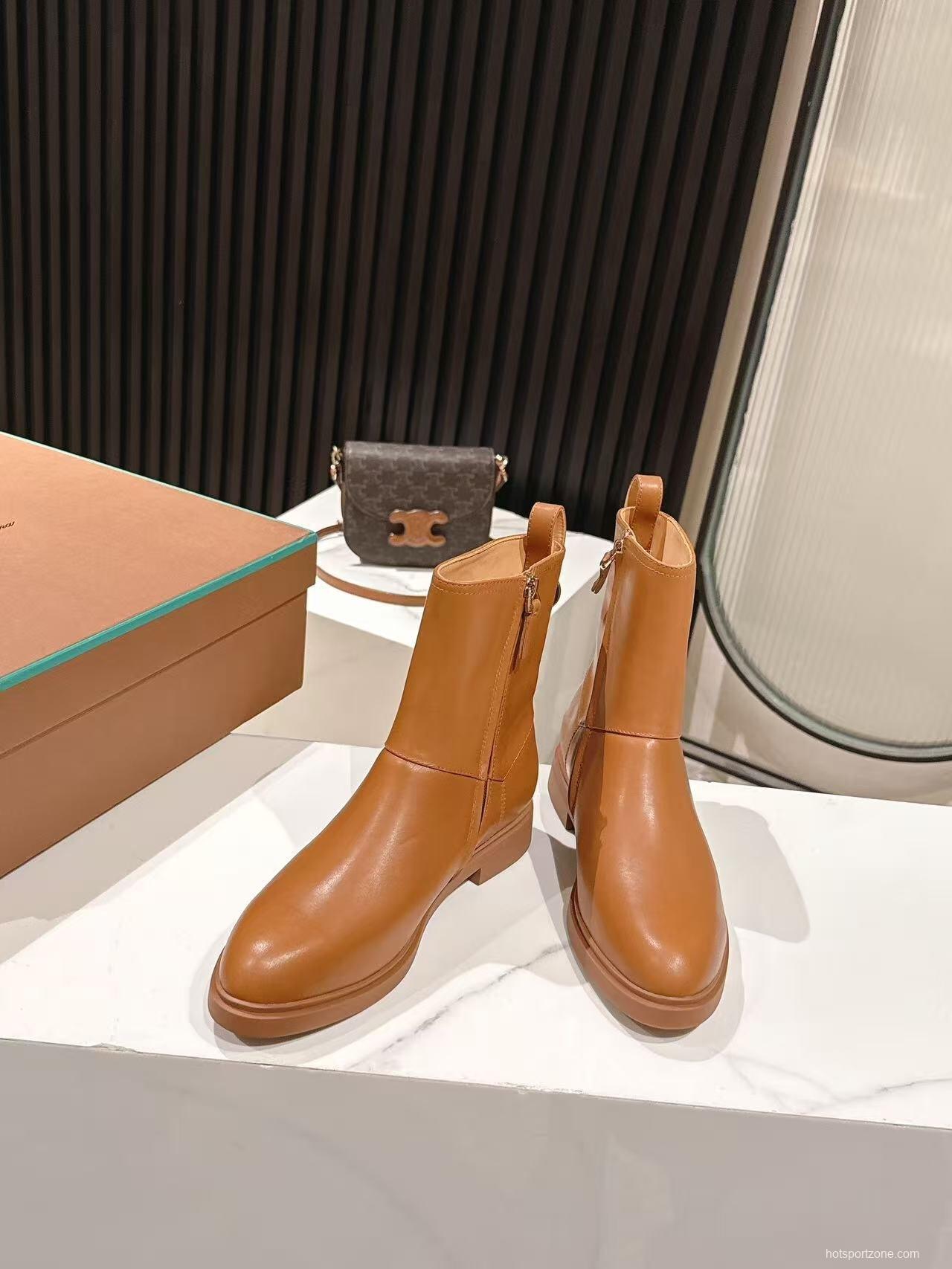 Loro Piana Autumn Winter 2025 SS Old Money Style Ankle Boots - LY00370/LY00410