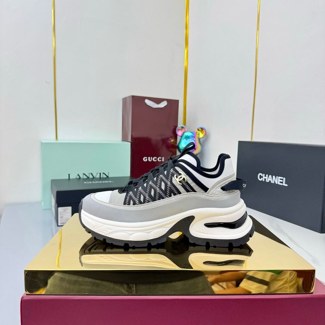 Chanel 2025 SS Panda Sneakers Classic Design Casual Sports Shoes - LY00360
