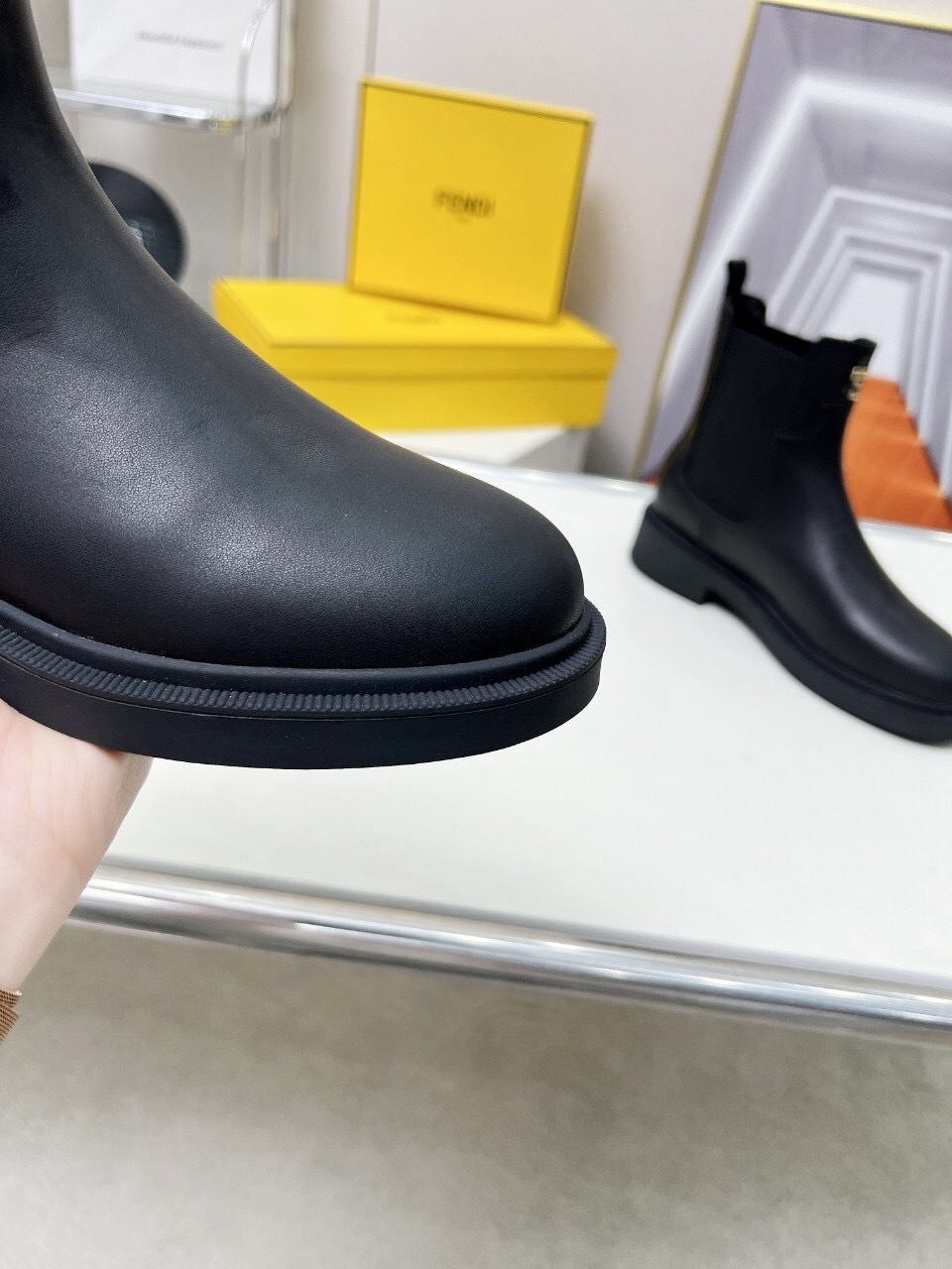FENDI 2025/SS Platform Boots with Thick Sole - LY00360