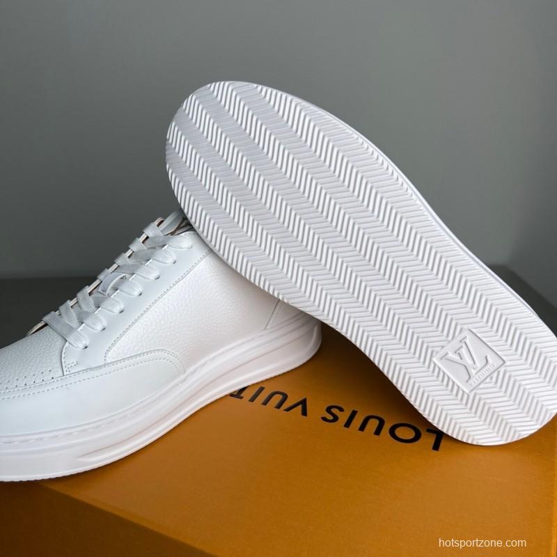 Louis Vuitton Beverly Hills Low-Top Fashion Sneakers Men's Shoes - YC