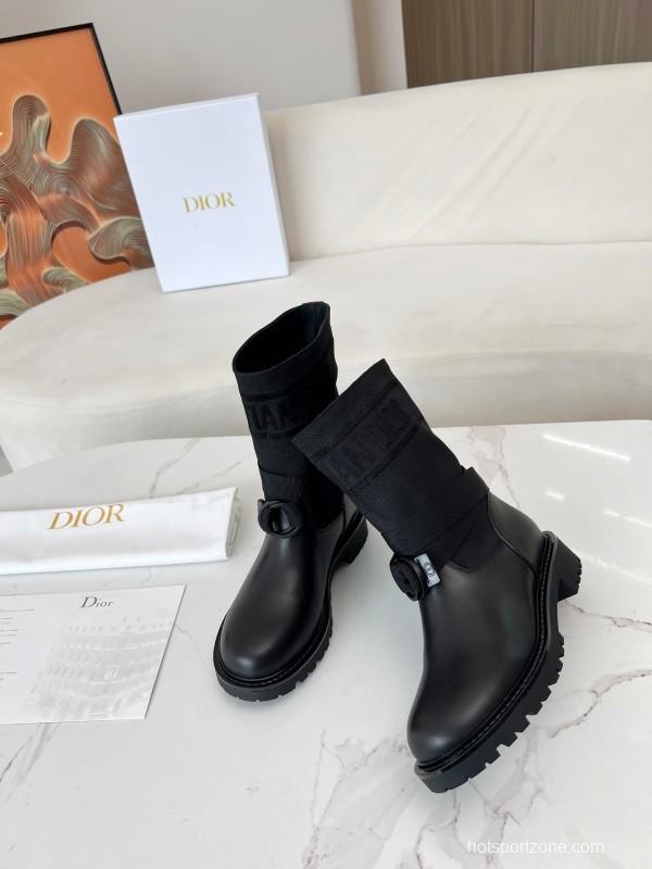 Dior 2025/SS Autumn Winter Boots Retro Work Boots Slip-On - LY00320