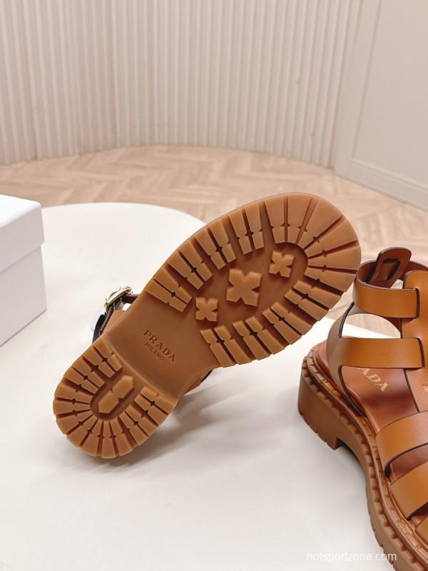 Prada Spring/Summer 2025 High-Top Sandals - LY00300