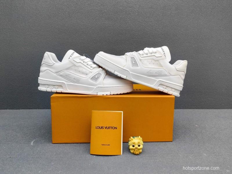 Lv Tarine Retro Basketball-Inspired Trainers - AS00400