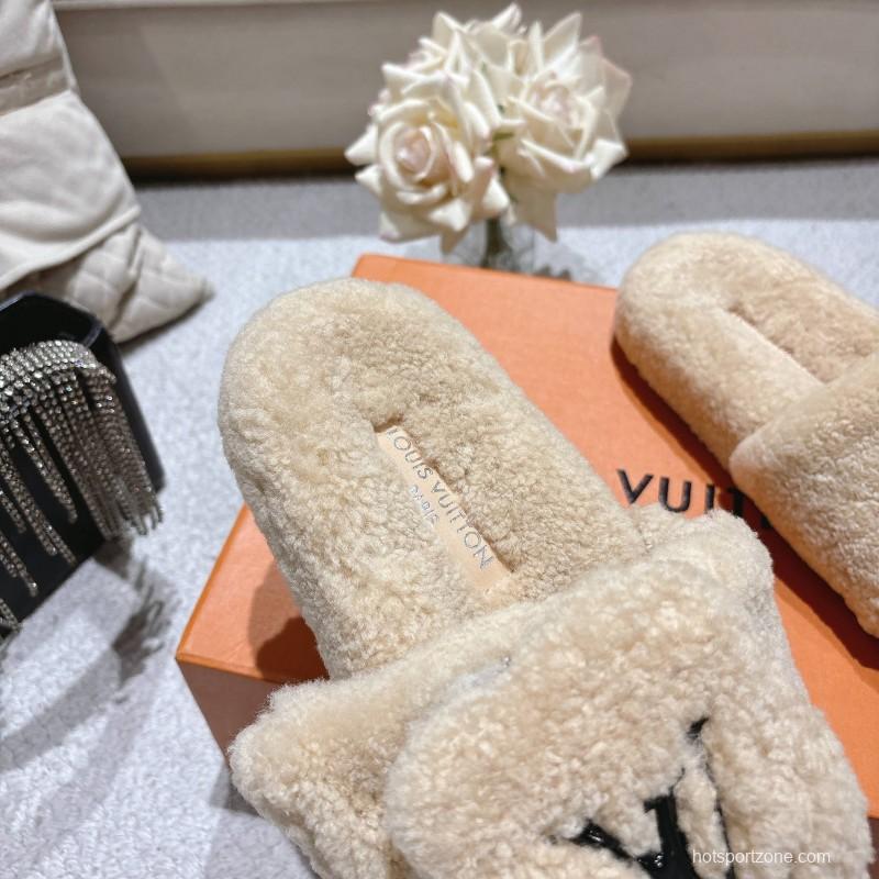 L牌 Wool Lazy Slippers - LY00260