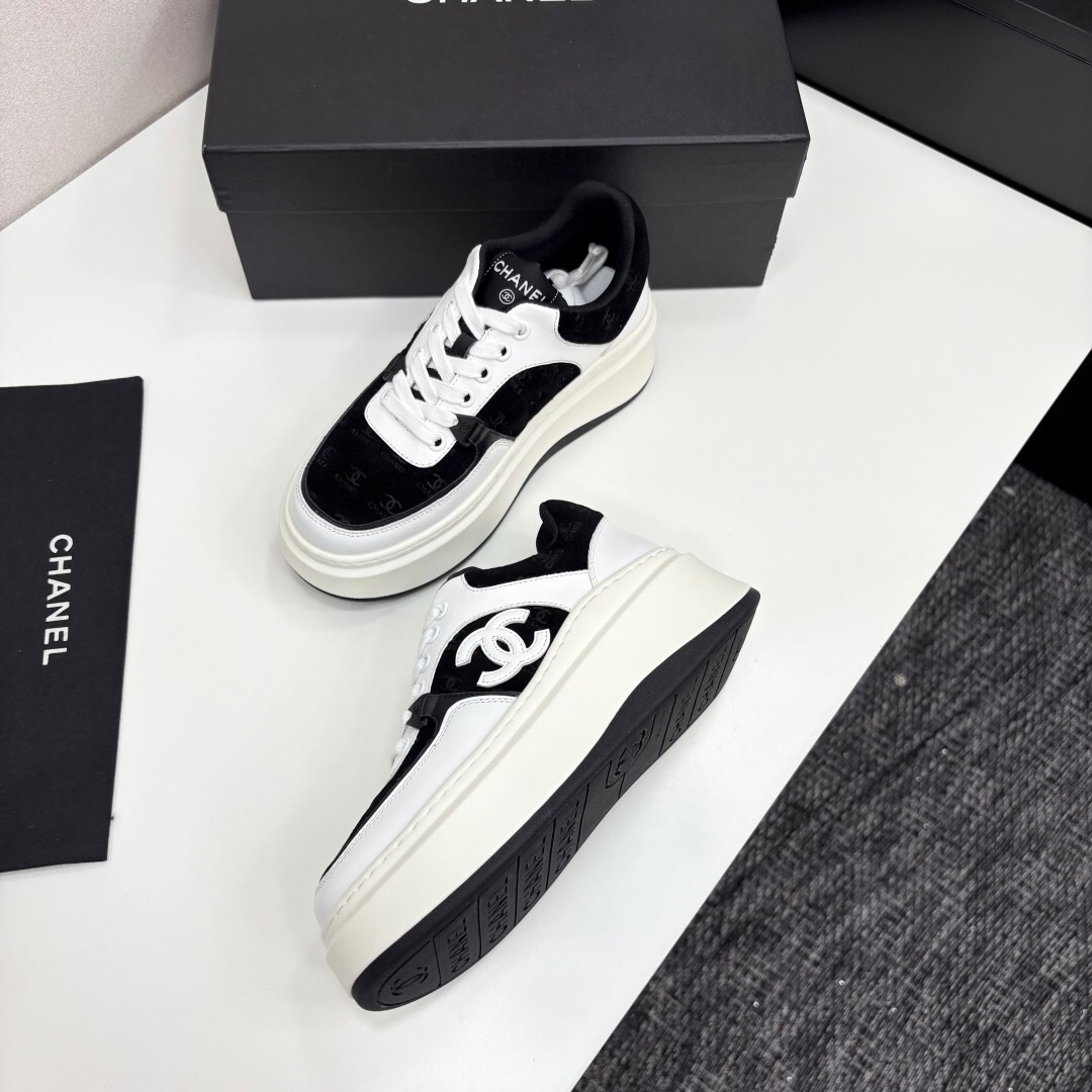 Chanel 2025 SS Panda Casual Sports Shoes - LY00340