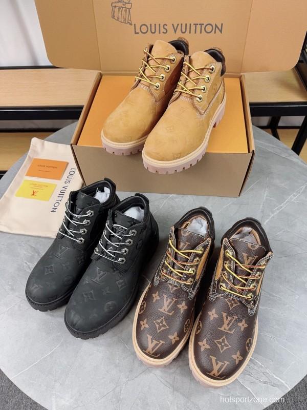 Timberland LV Monogram Ankle Boots Waterproof Suede - LY00370