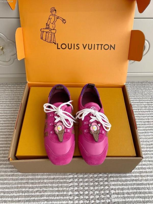 Louis Vuitton SNEAKERINA Ballet Sneakers Couple Edition with Chip - AS00350