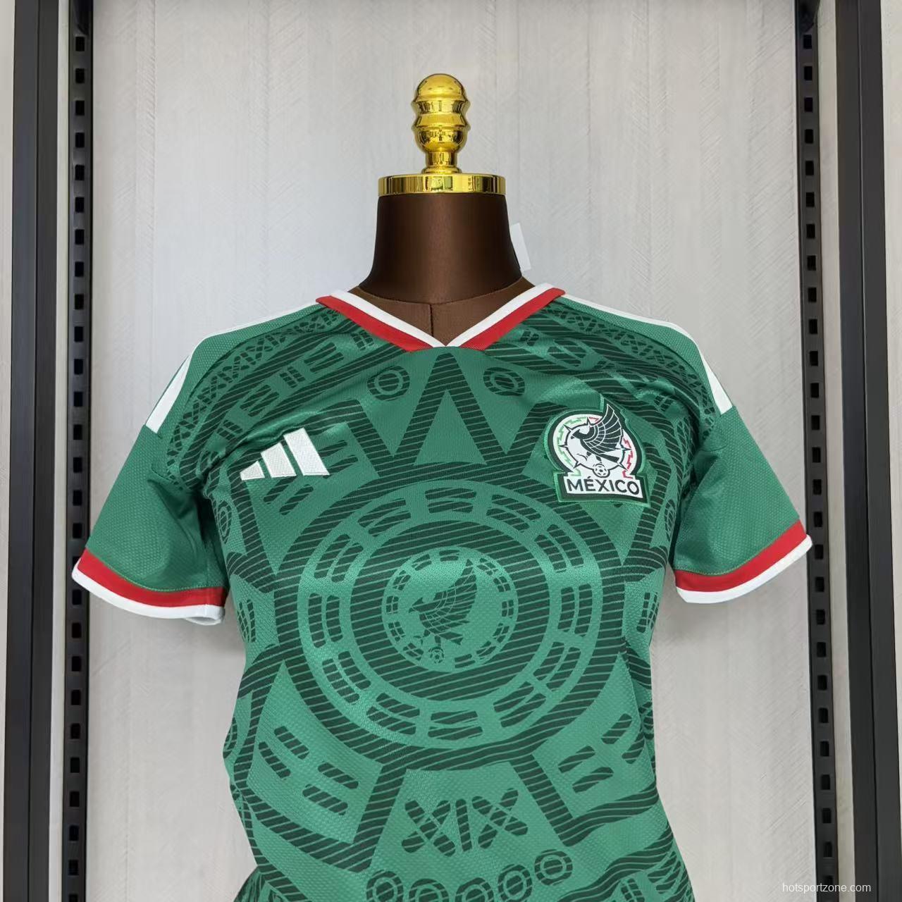 2026 Women Mexico Home Jersey