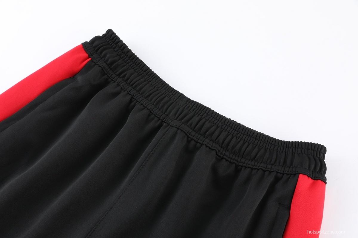 2026 Adidas Blue Full Zipper Jacket + Black Long Pants