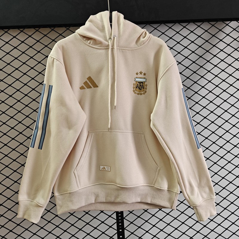 Player Version 2026  Argentina Home Fleece Hoodie 9 Colors