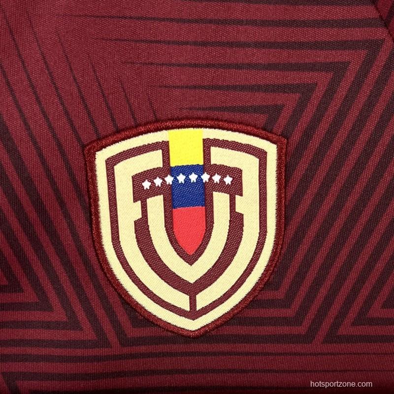 2026 Kids Venezuela World Cup Home Kit