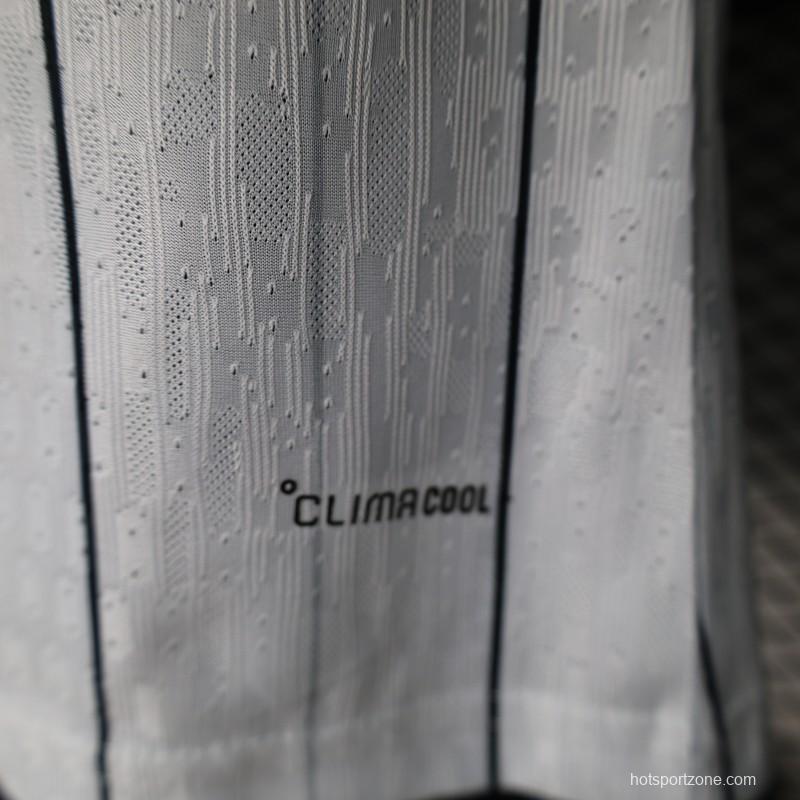 2026 Player Version Japan White with Black Pinstripes Jersey