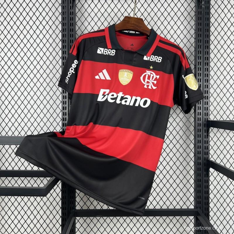 2026/27 Mens Flamengo Home All Sponsors Jersey