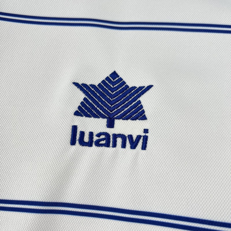 2000/01 Retro Real Zaragoza Home Jersey