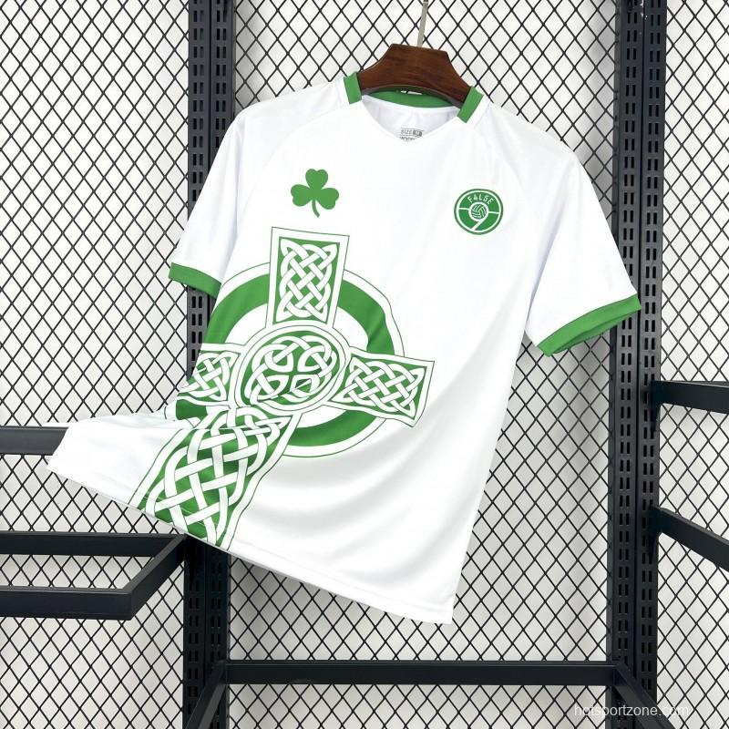 2025/26 Retro Ireland Celtic Cross False9 Jersey