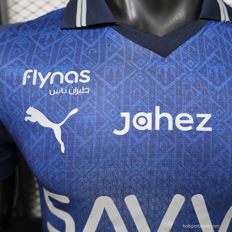 Player Version 26/27 Al-Hilal Home Blue  Jersey