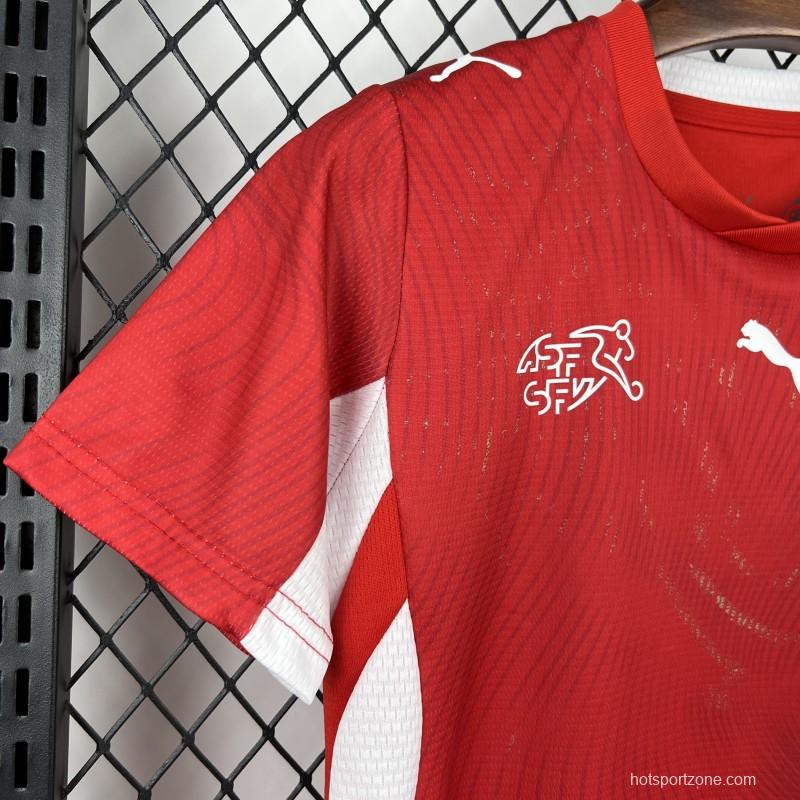 2026 Kids Switzerland World Cup Home Kit