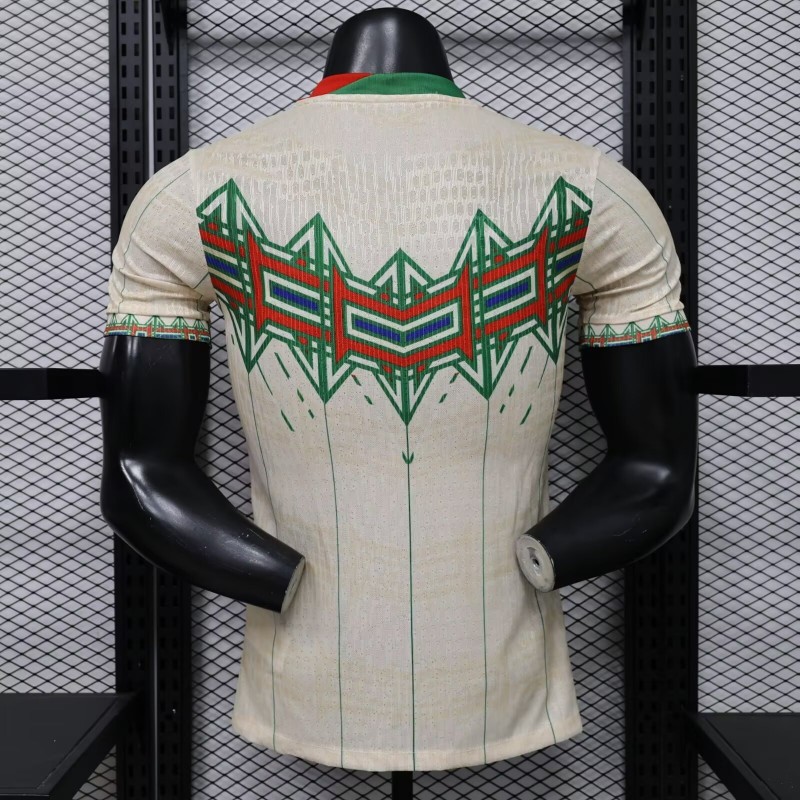 Player Version 2026 Portugal Cream with Geometric Tribal Pattern Special Edition  Jersey